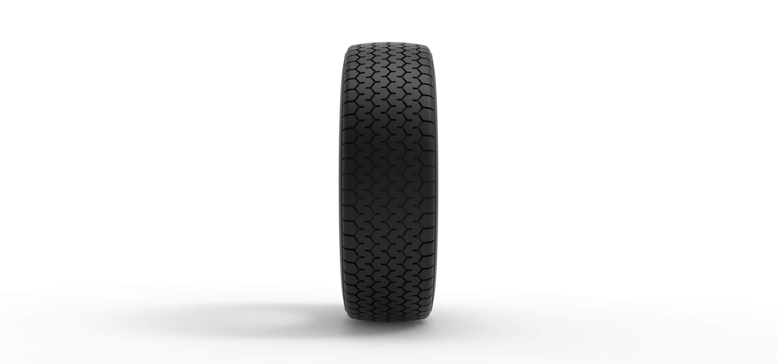 Race Tire 11 Scale 125 3D Model