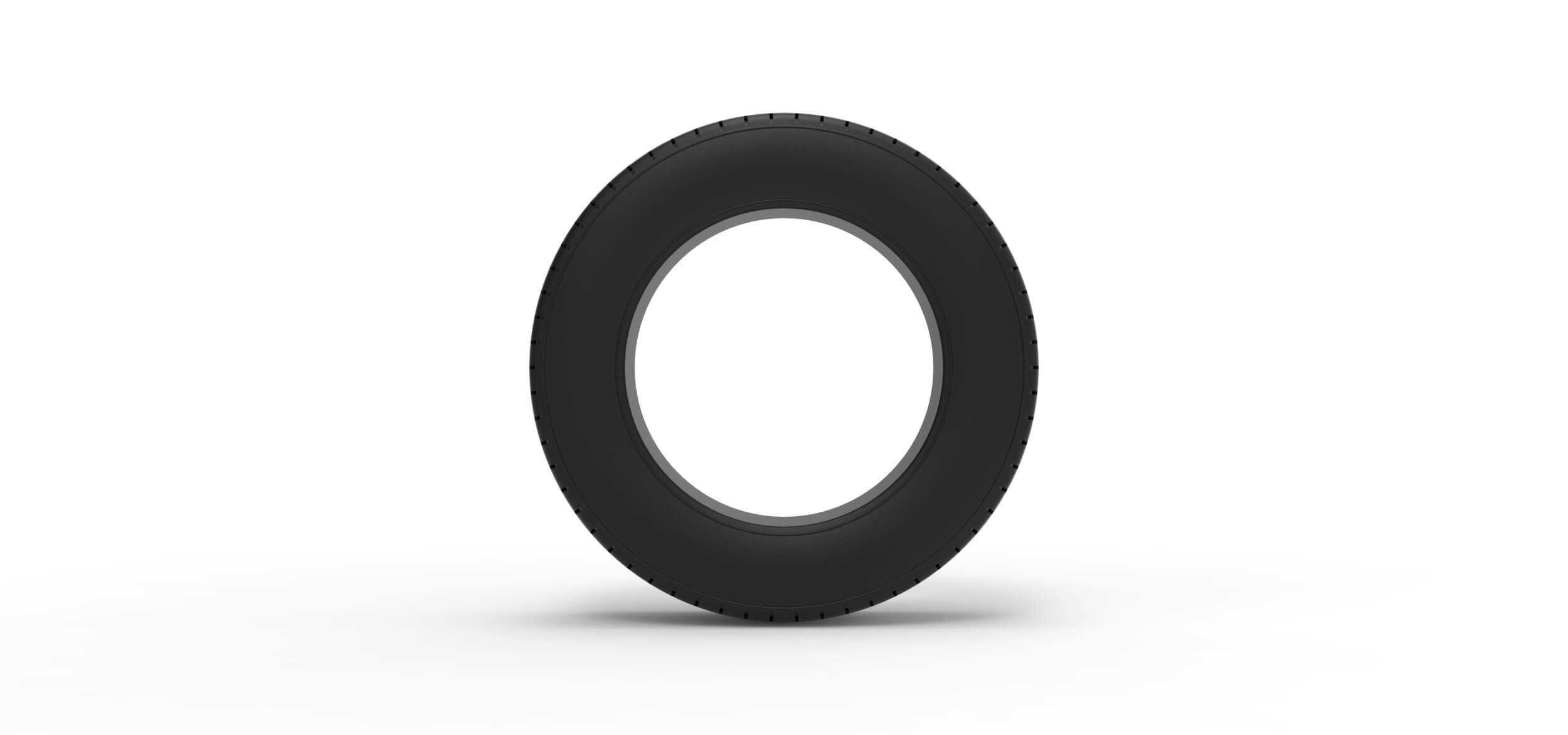 Race Tire 11 Scale 125 3D Model