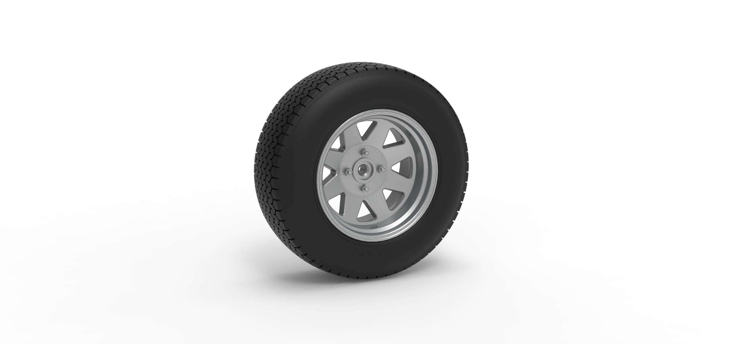 Rear Wheel of Superstox Scale 125 3D Model