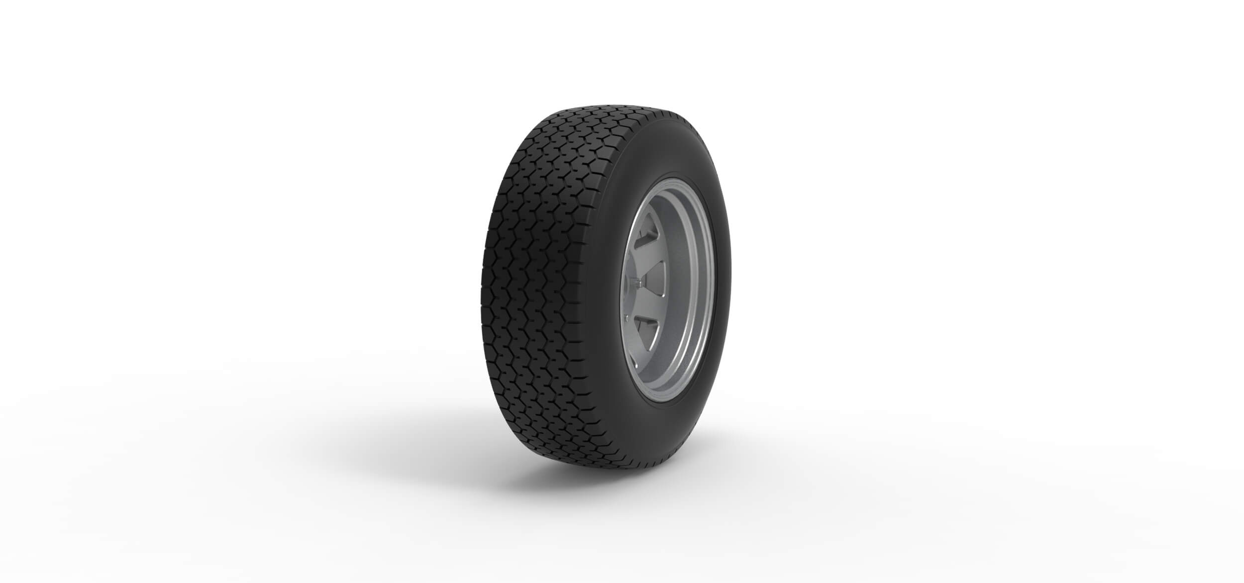Rear Wheel of Superstox Scale 125 3D Model
