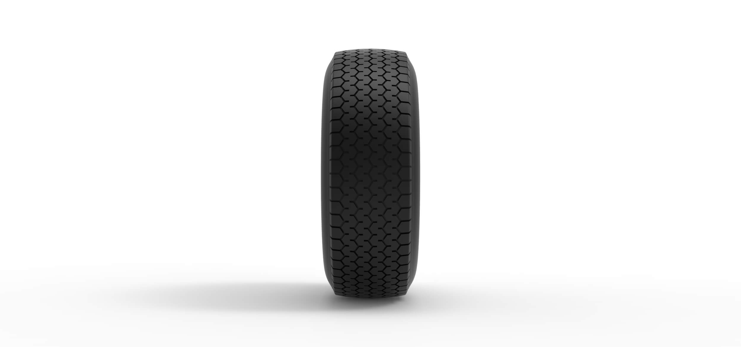 Rear Wheel of Superstox Scale 125 3D Model