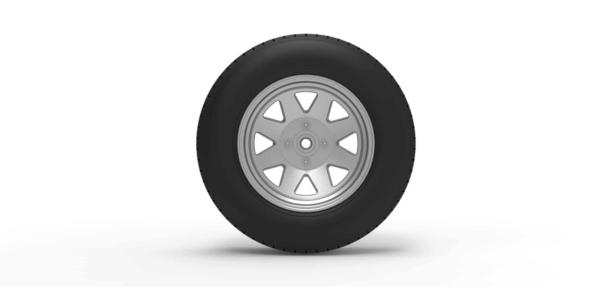 Rear Wheel of Superstox Scale 125 3D Model