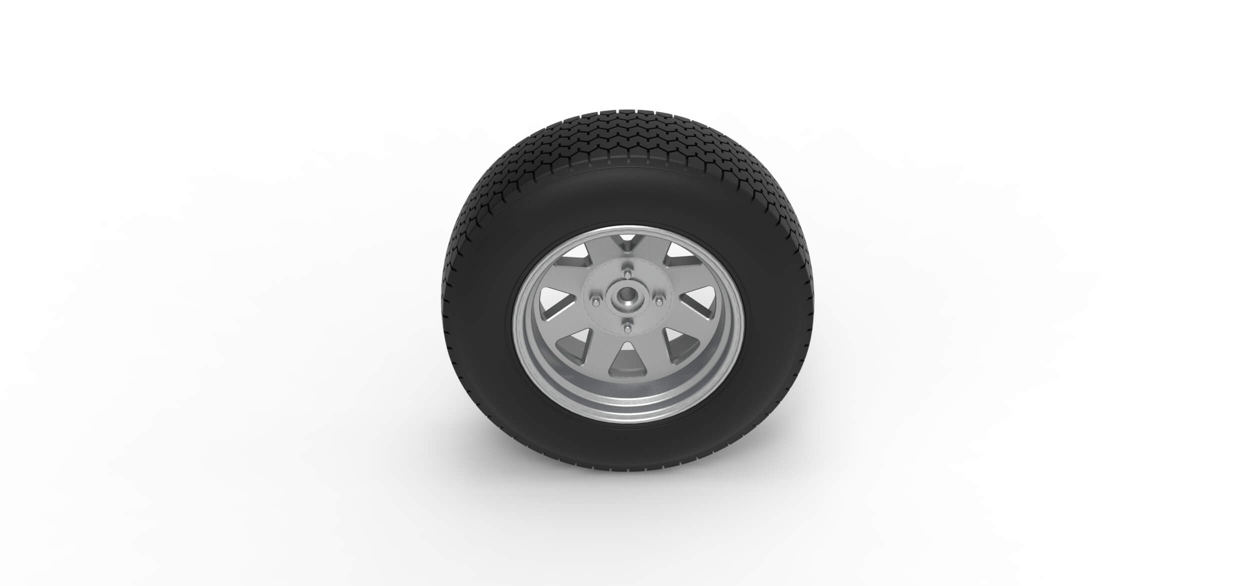 Rear Wheel of Superstox Scale 125 3D Model