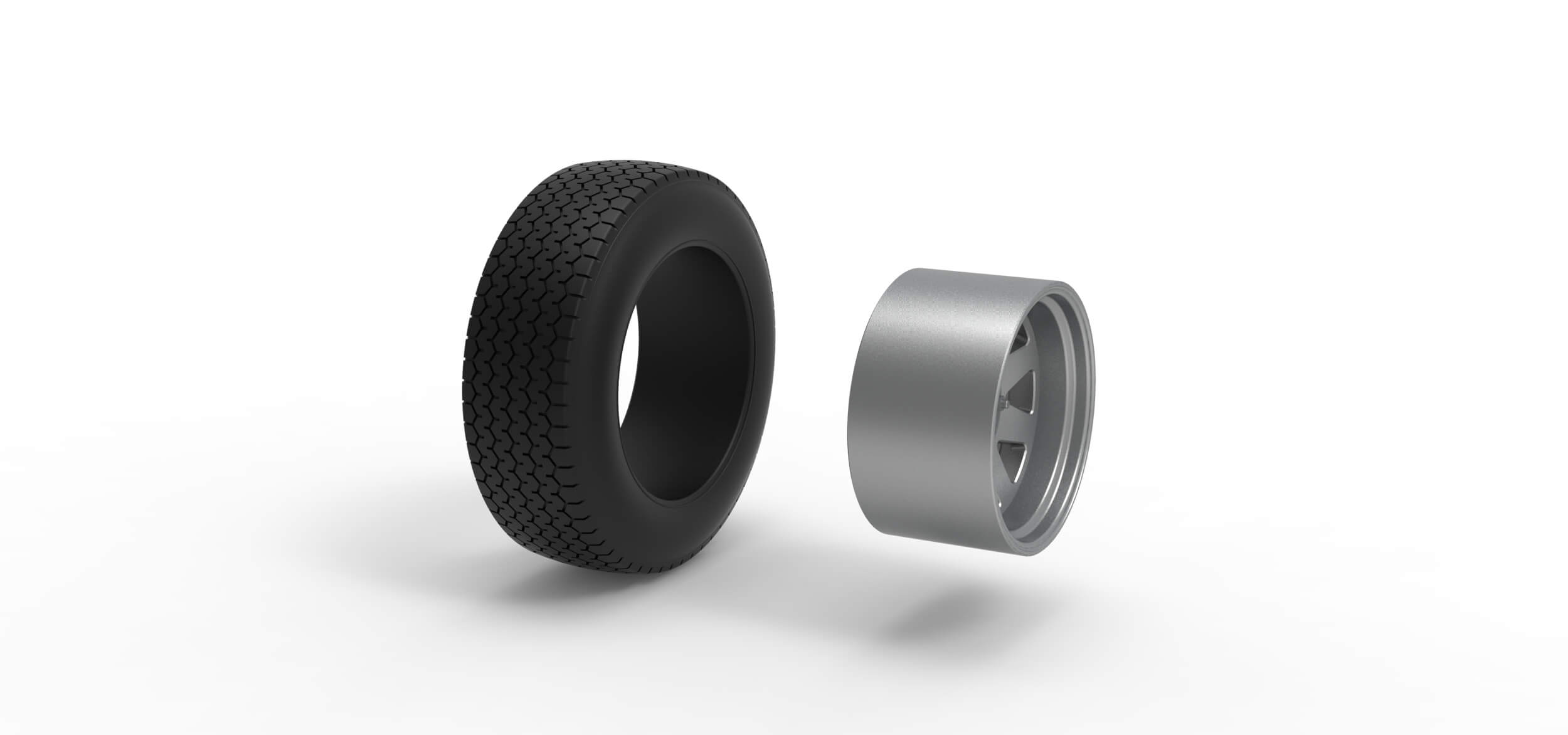 Rear Wheel of Superstox Scale 125 3D Model