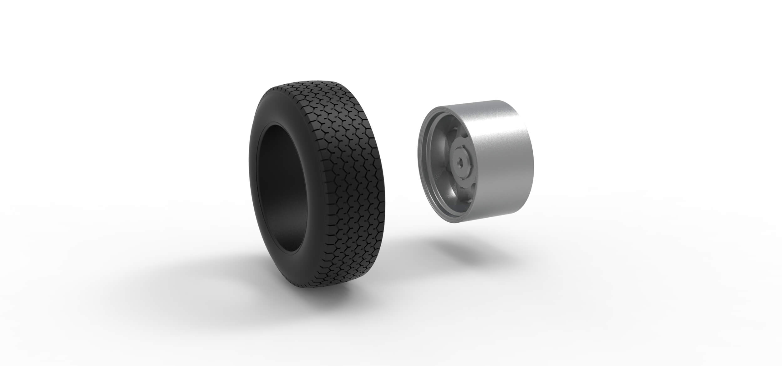 Rear Wheel of Superstox Scale 125 3D Model