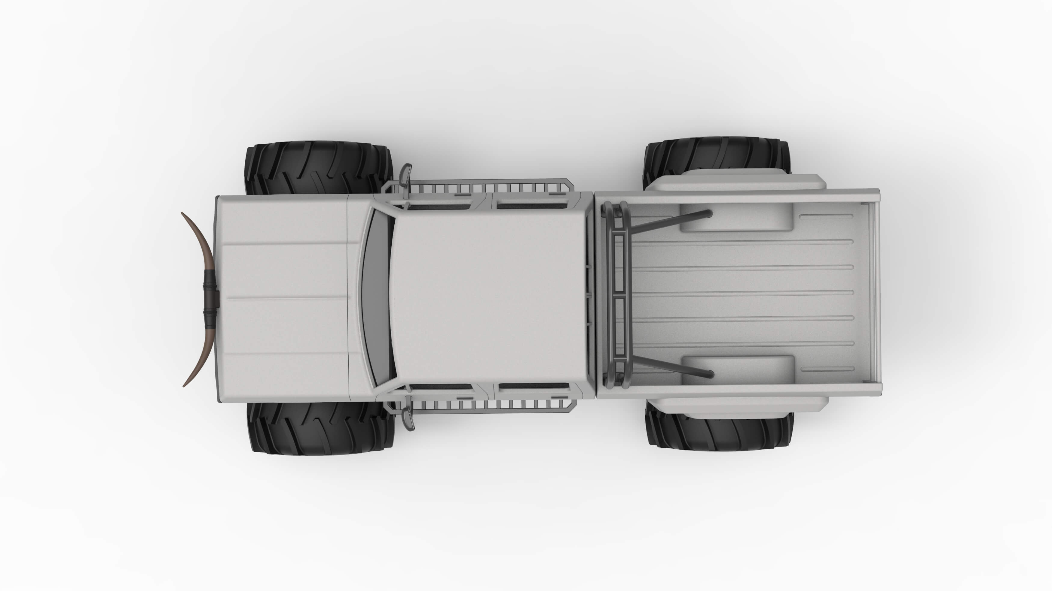 Redneck Rave Mud Truck Version 2 Scale 125 3D Model