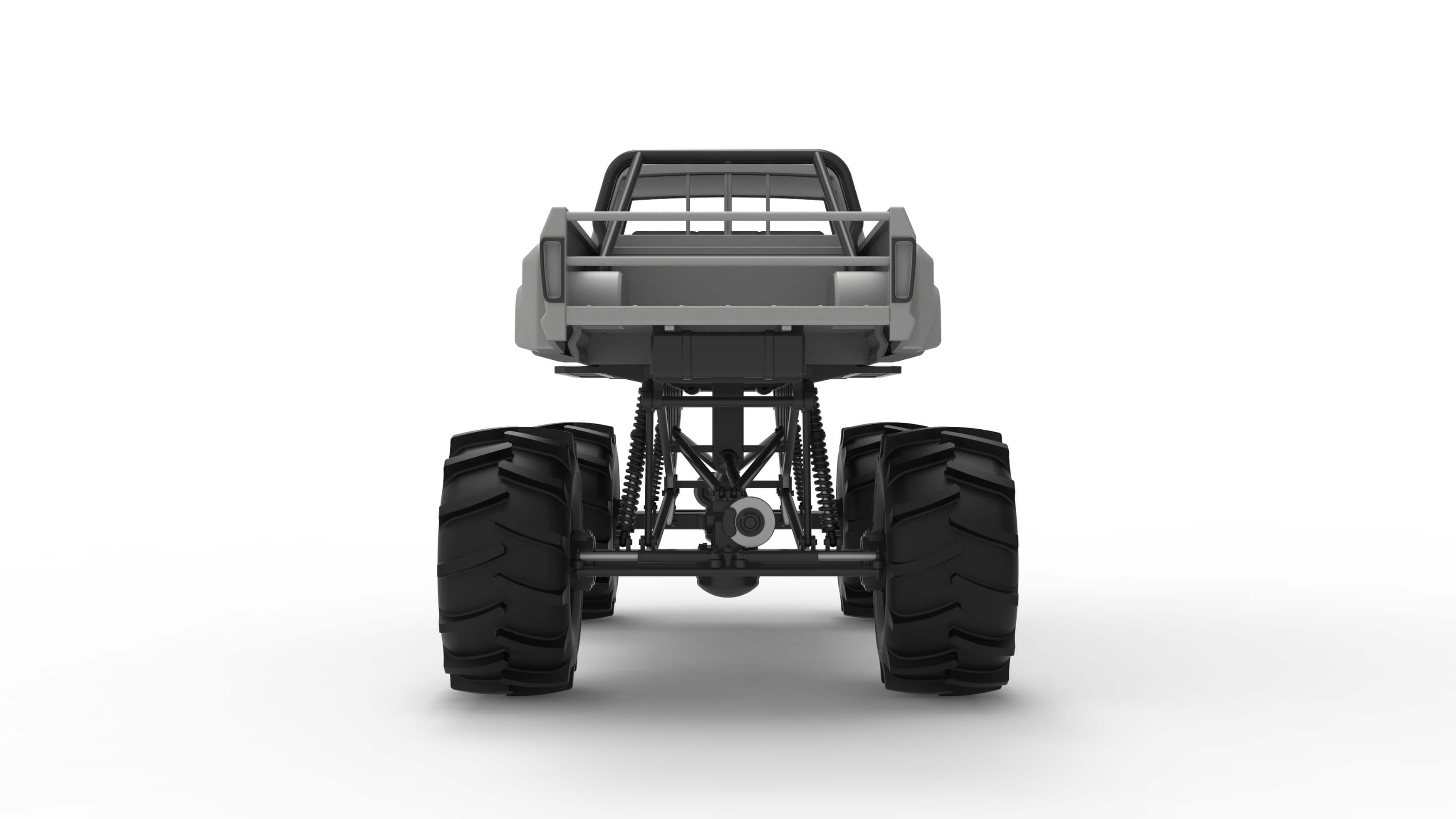 Redneck Rave Mud Truck Version 2 Scale 125 3D Model