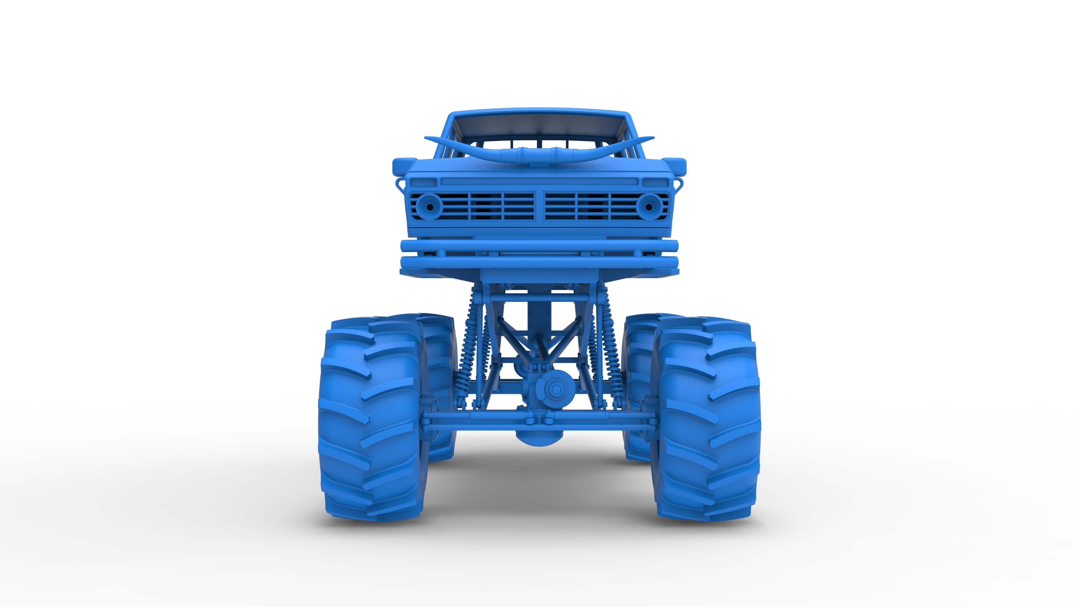 Redneck Rave Mud Truck Version 2 Scale 125 3D Model