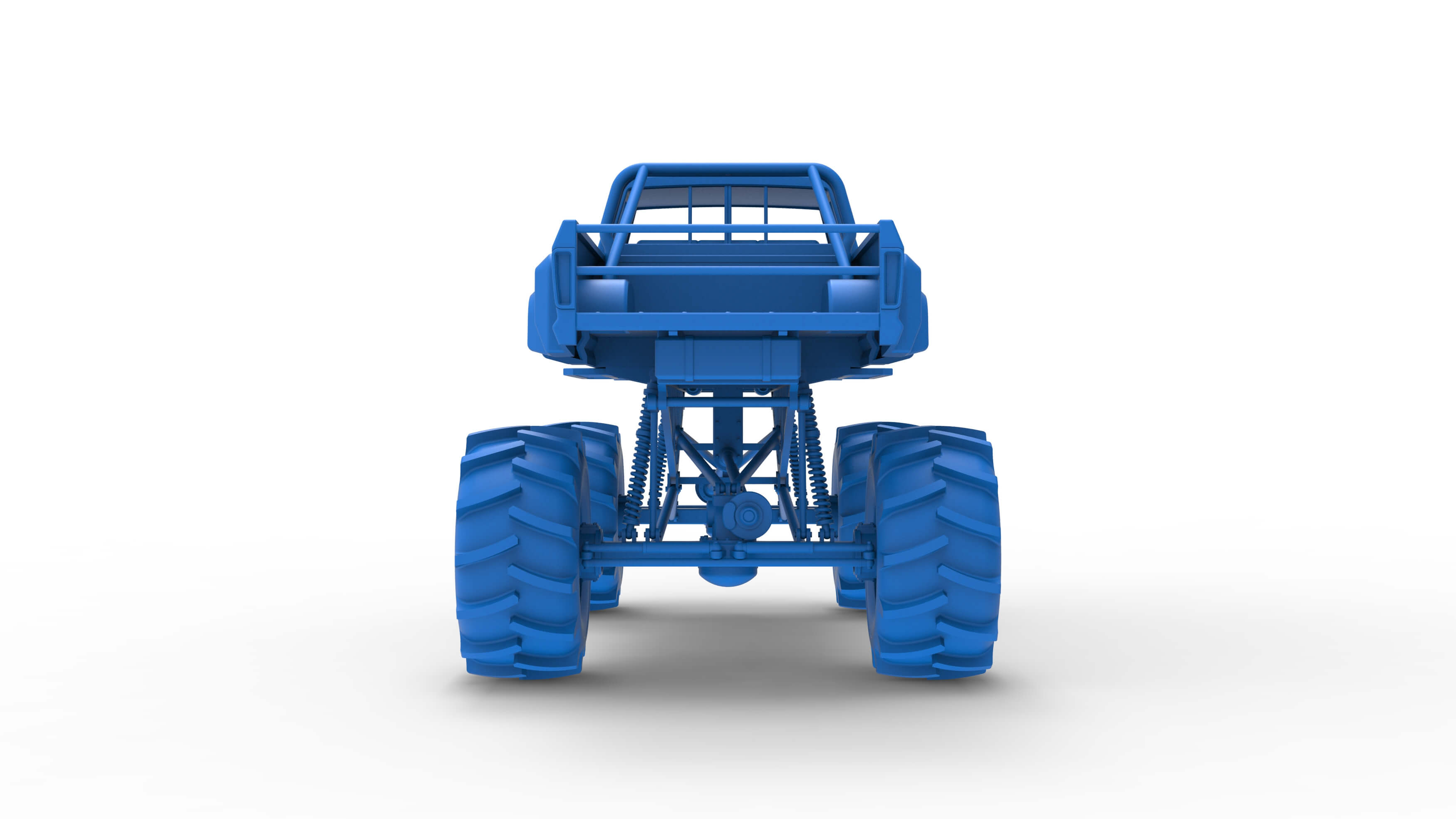 Redneck Rave Mud Truck Version 2 Scale 125 3D Model