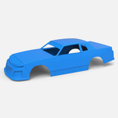 Shell of IMCA Stock Car Scale 1:25