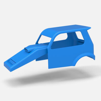 Shell of New Zealand Ministock car Version 2 Scale 1:25