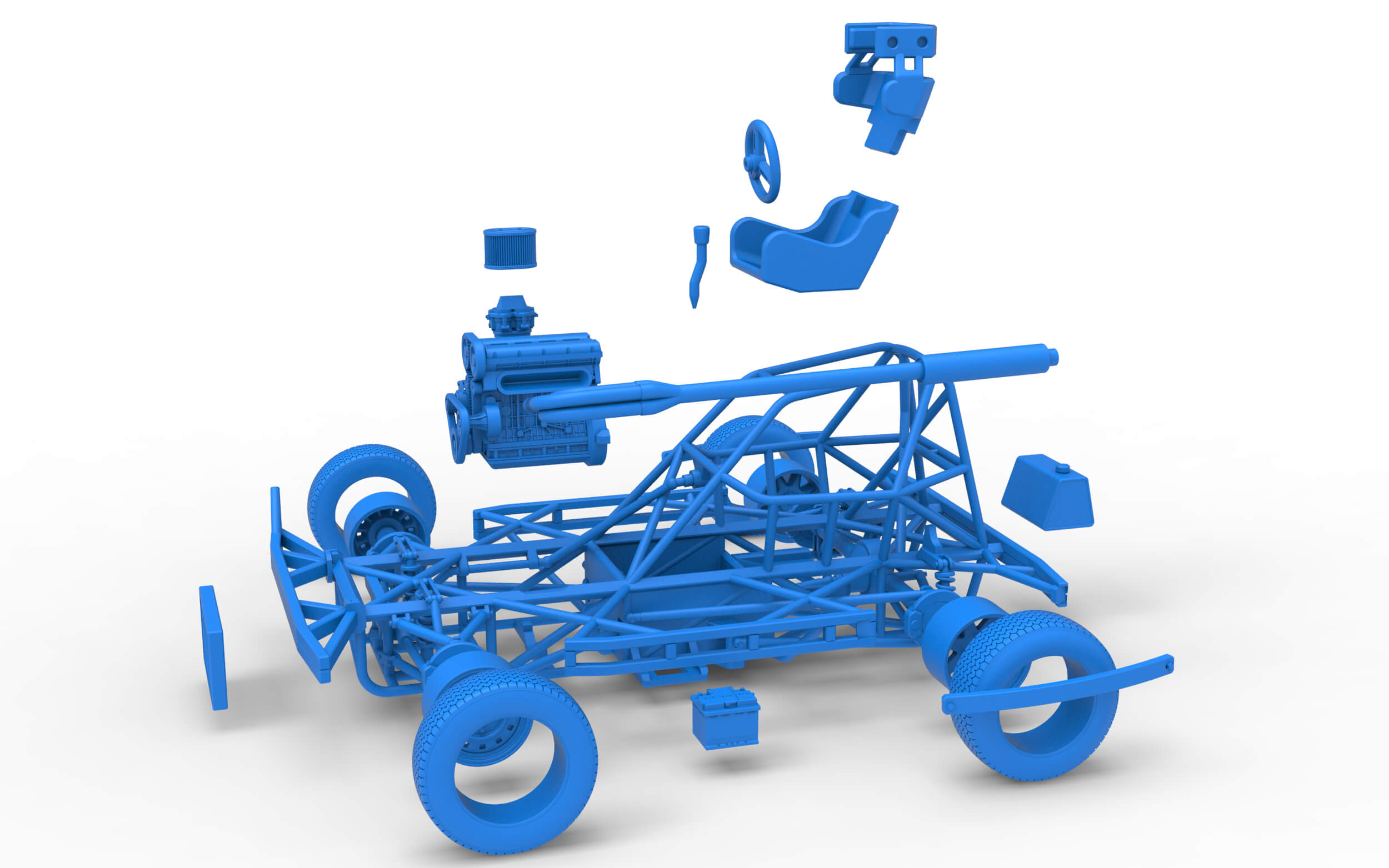 Superstox Base Scale 125 3D Model