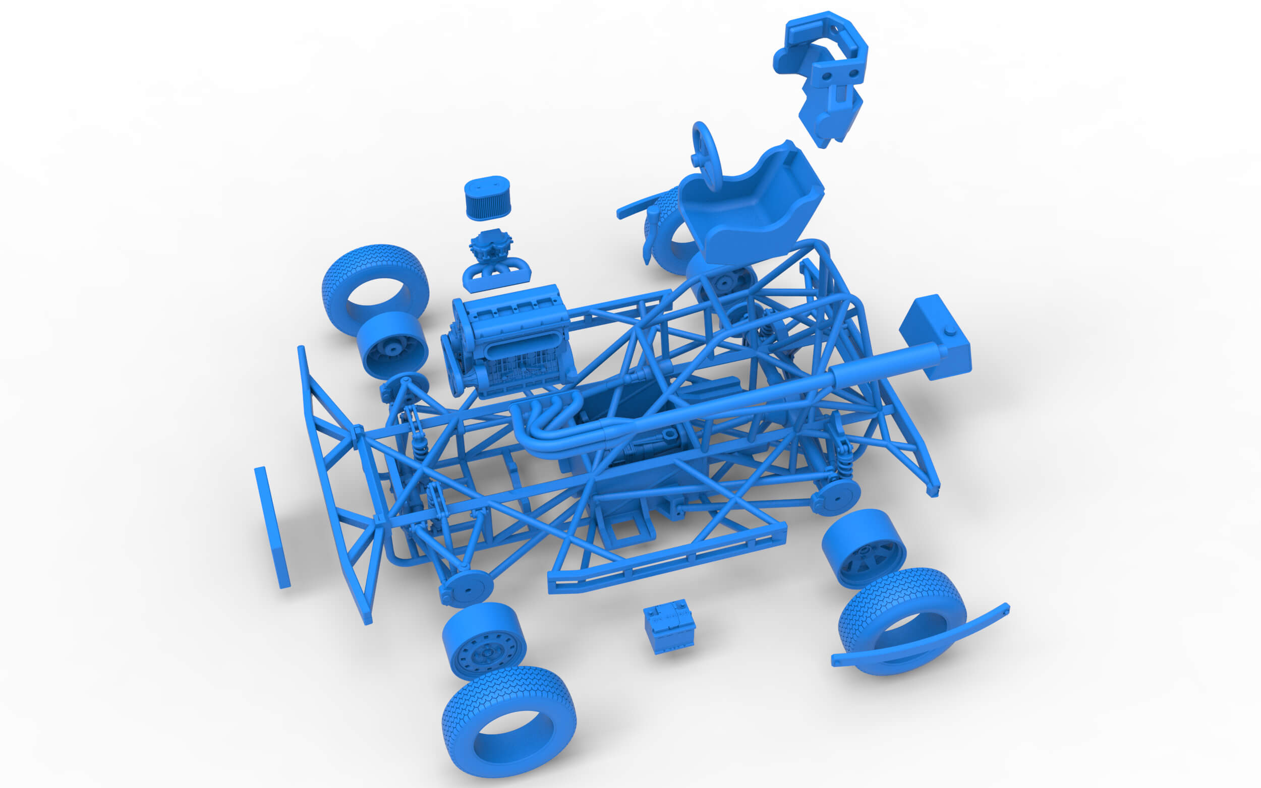 Superstox Base Scale 125 3D Model