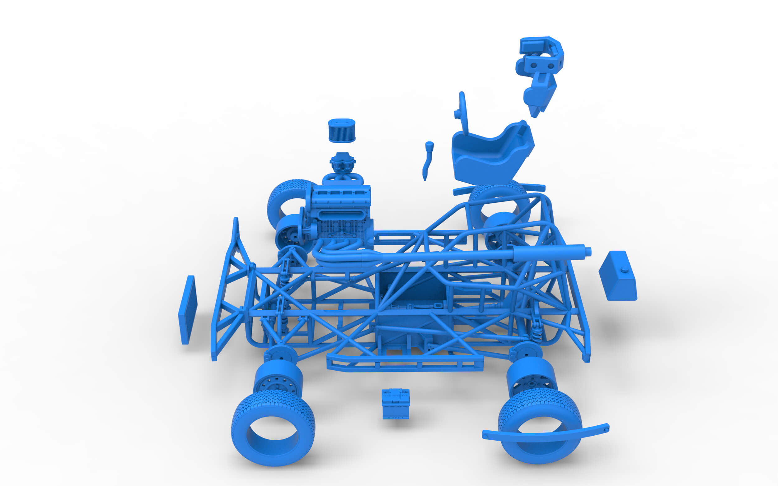 Superstox Base Scale 125 3D Model