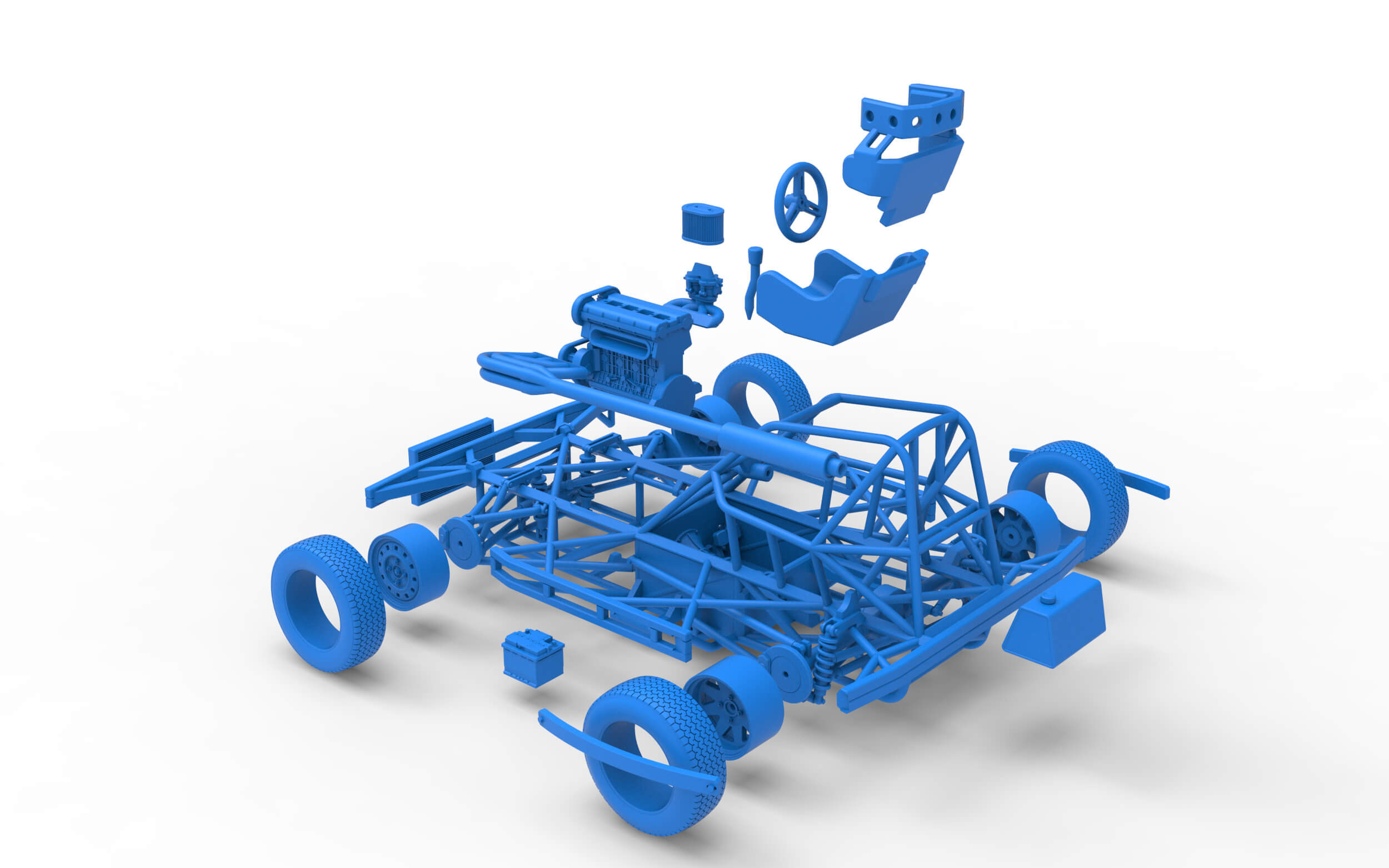 Superstox Base Scale 125 3D Model