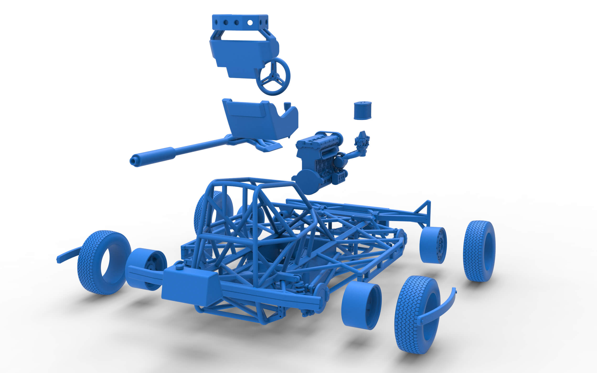 Superstox Base Scale 125 3D Model