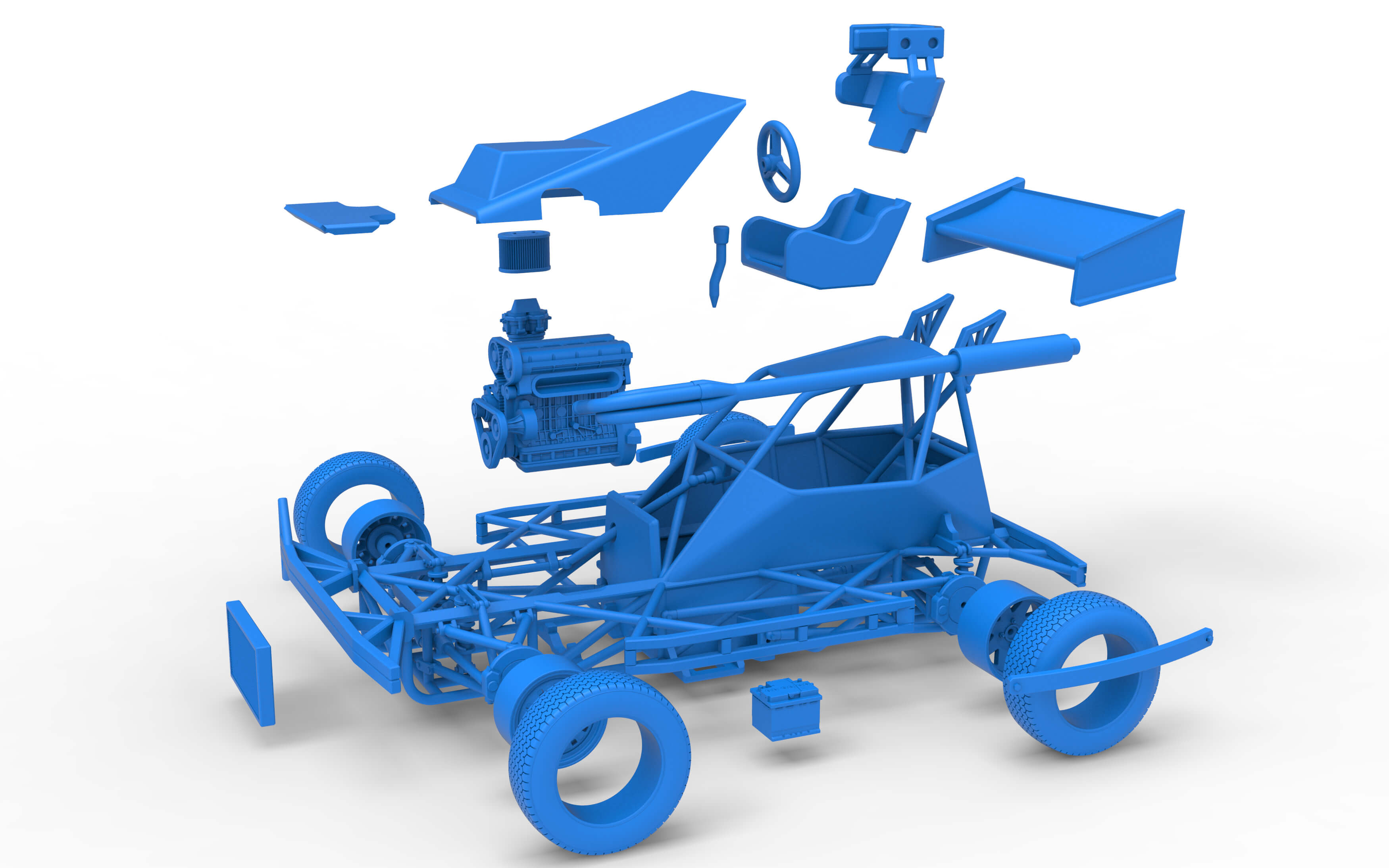 Superstox Scale 125 3D Model