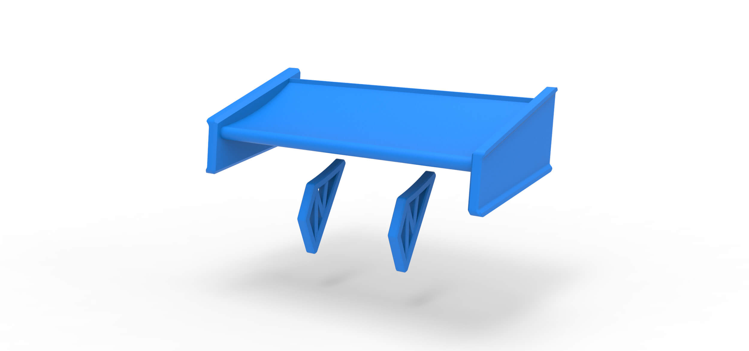 Top Wing of Superstox Scale 125 3D Model