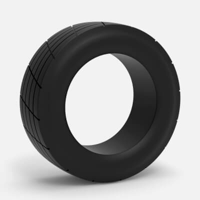 Vintage Dirt Tire Version 5 Scale 1:25