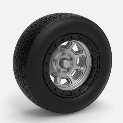 Wheel of Dirt Modified Stock Car V4 Scale 1:25