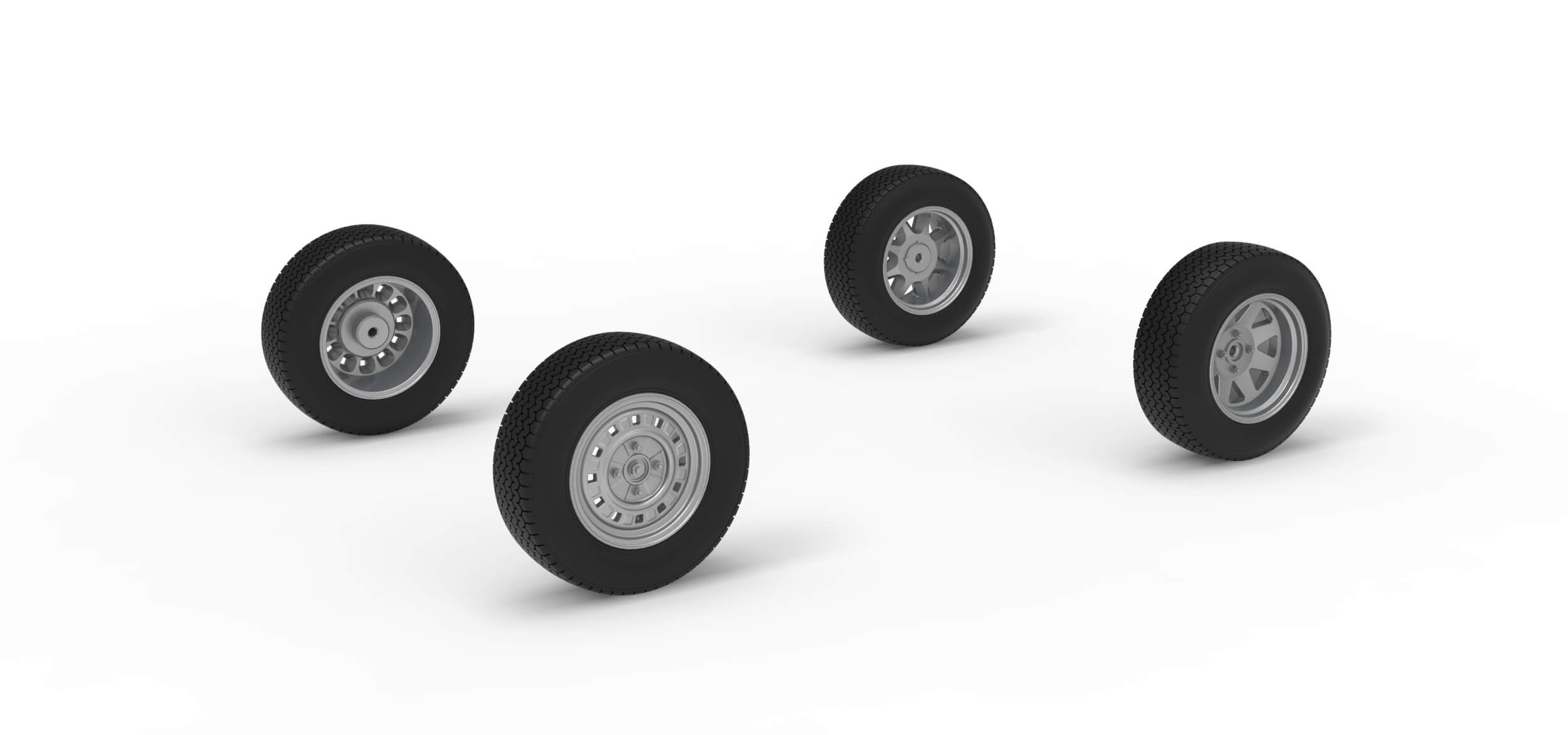 Wheel Set of Superstox Scale 125 3D Model