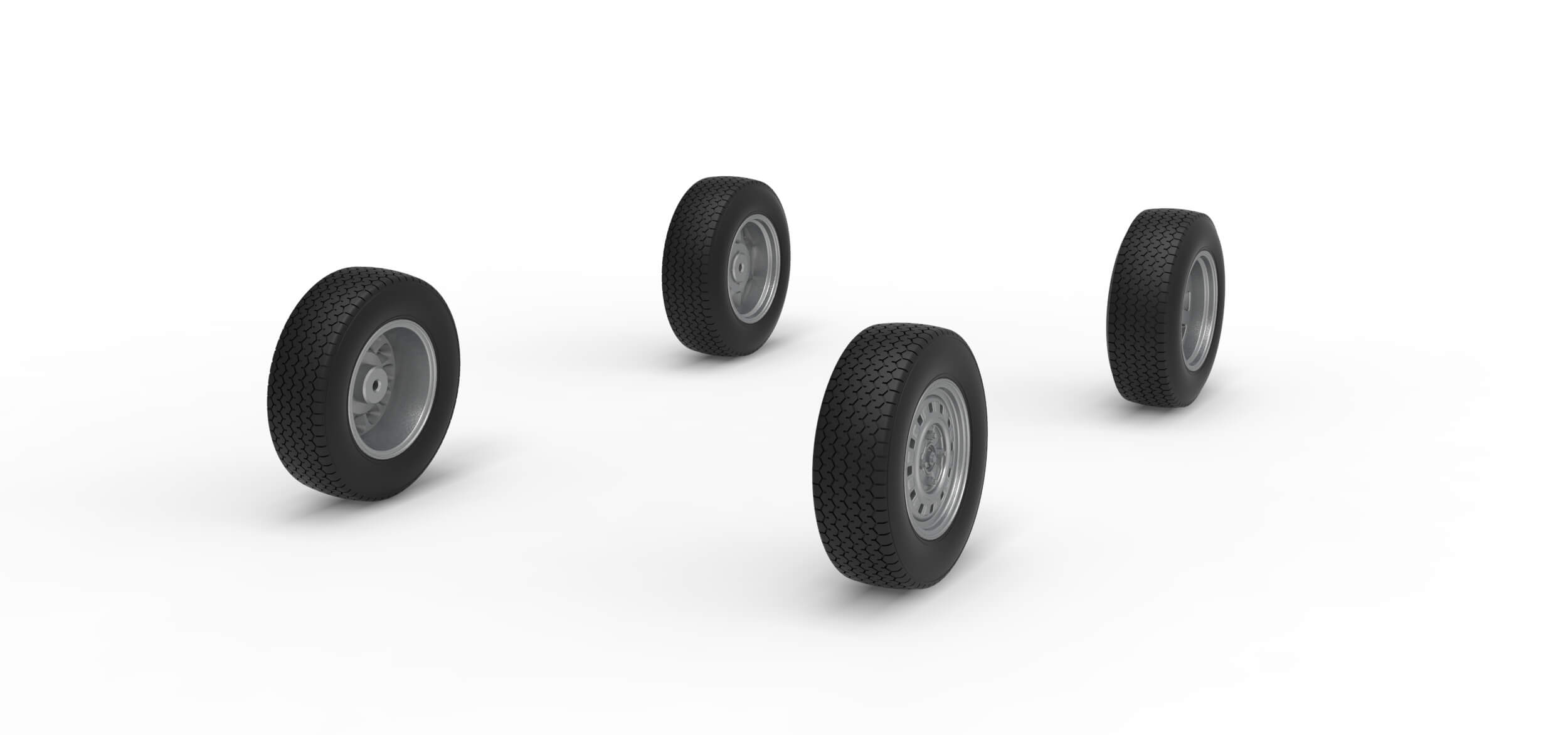 Wheel Set of Superstox Scale 125 3D Model