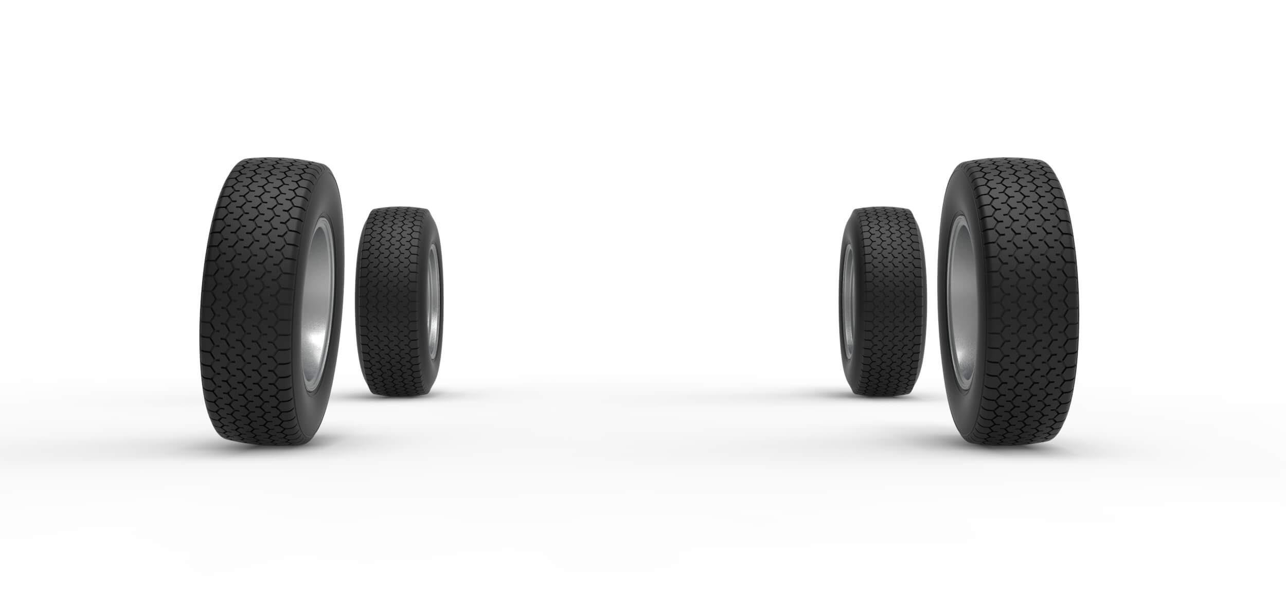Wheel Set of Superstox Scale 125 3D Model