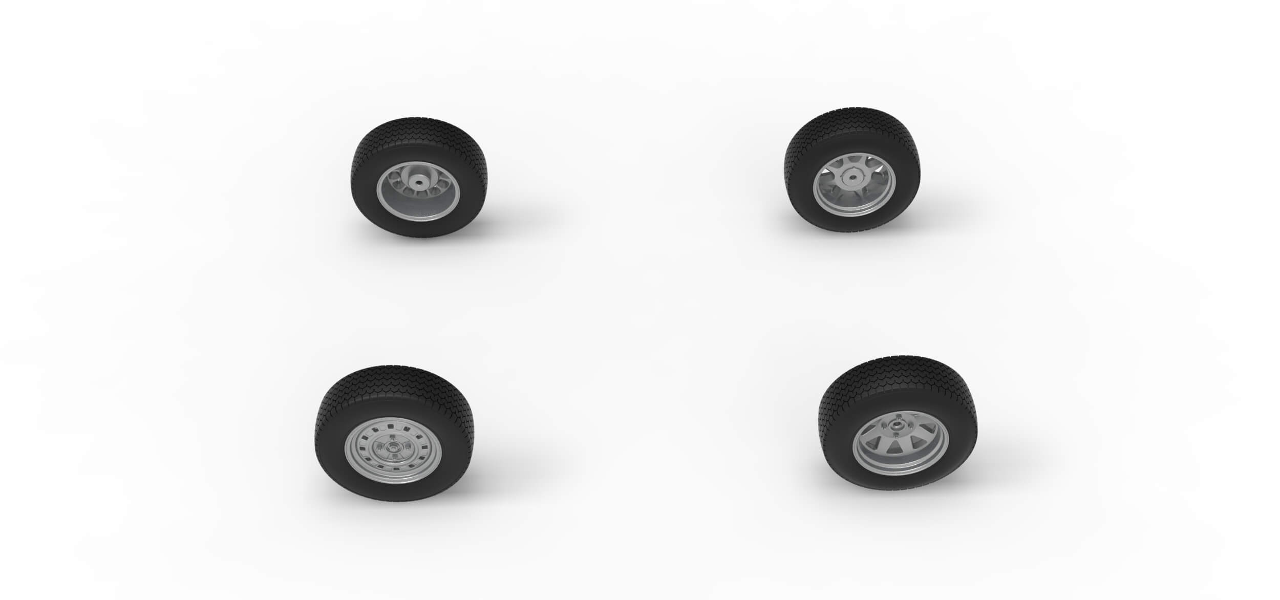 Wheel Set of Superstox Scale 125 3D Model