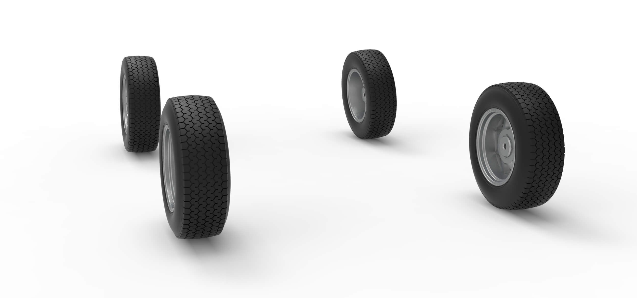 Wheel Set of Superstox Scale 125 3D Model