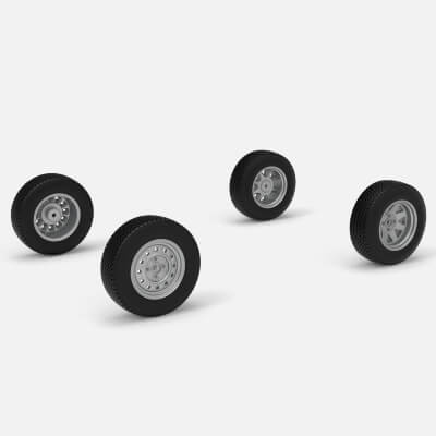 Wheel Set of Superstox Scale 1:25