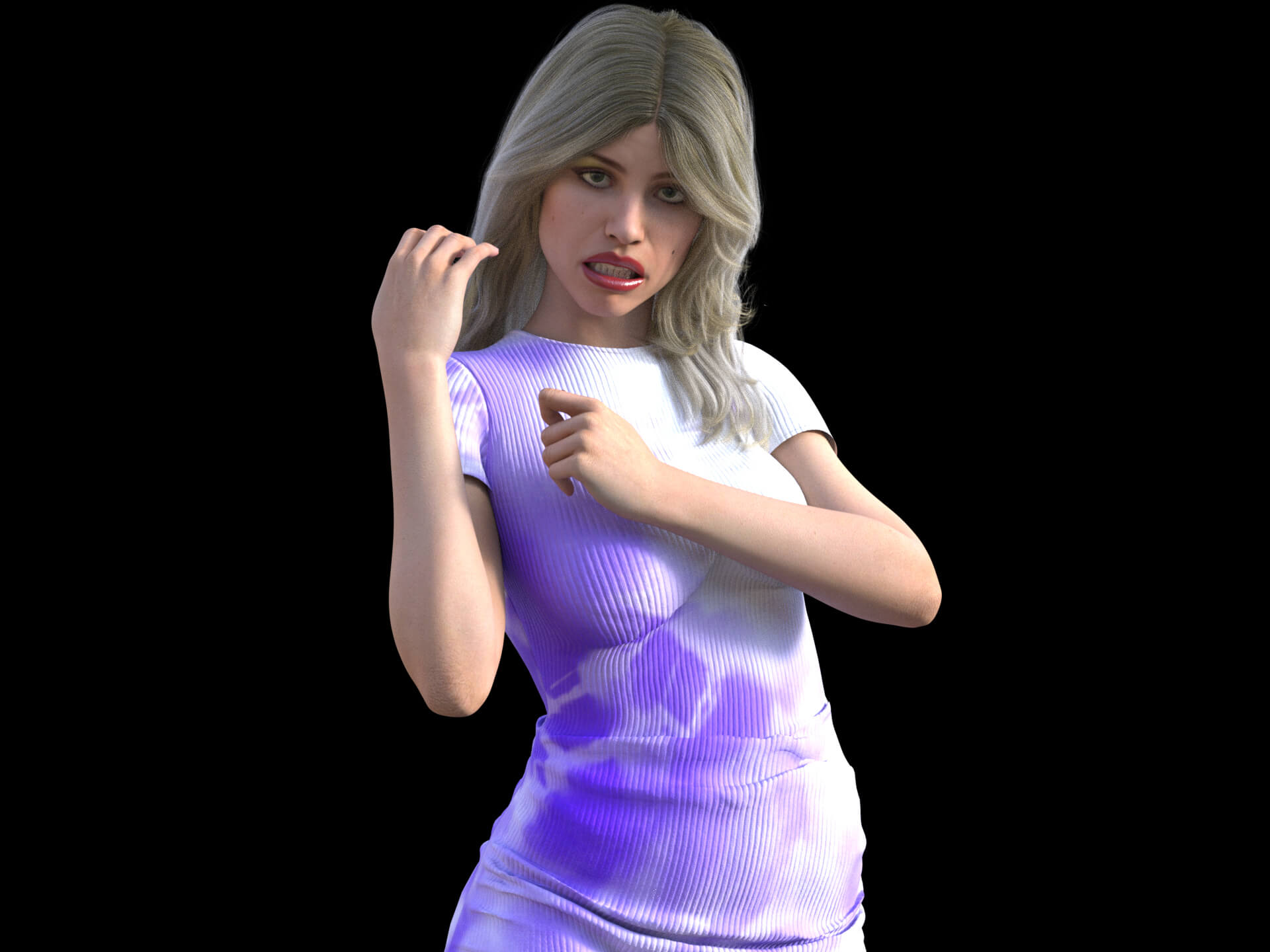 Hot for Teacher 3D Render, Digital Artwork by tedlogan88