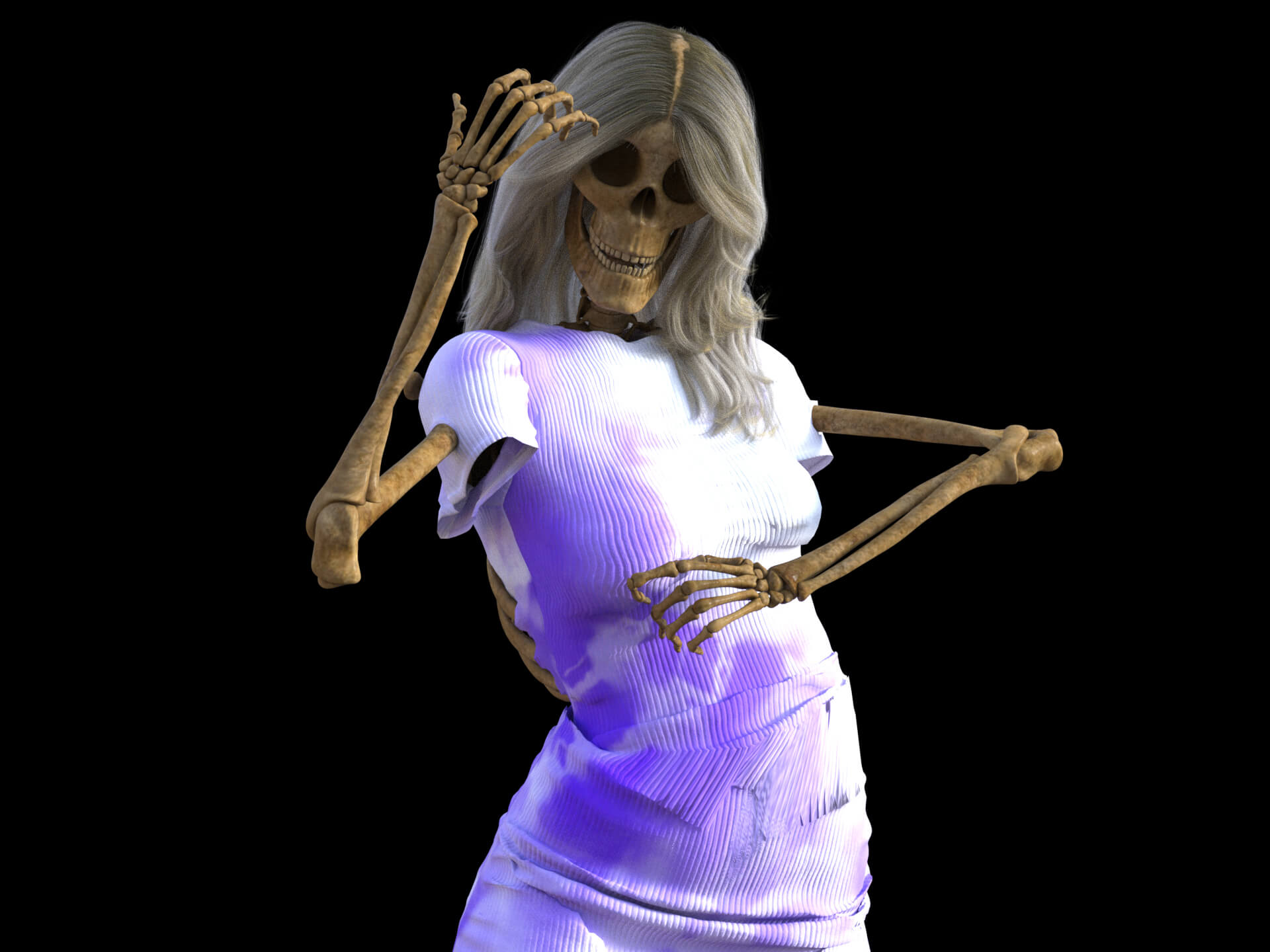 Hot for Teacher 3D Render, Digital Artwork by tedlogan88