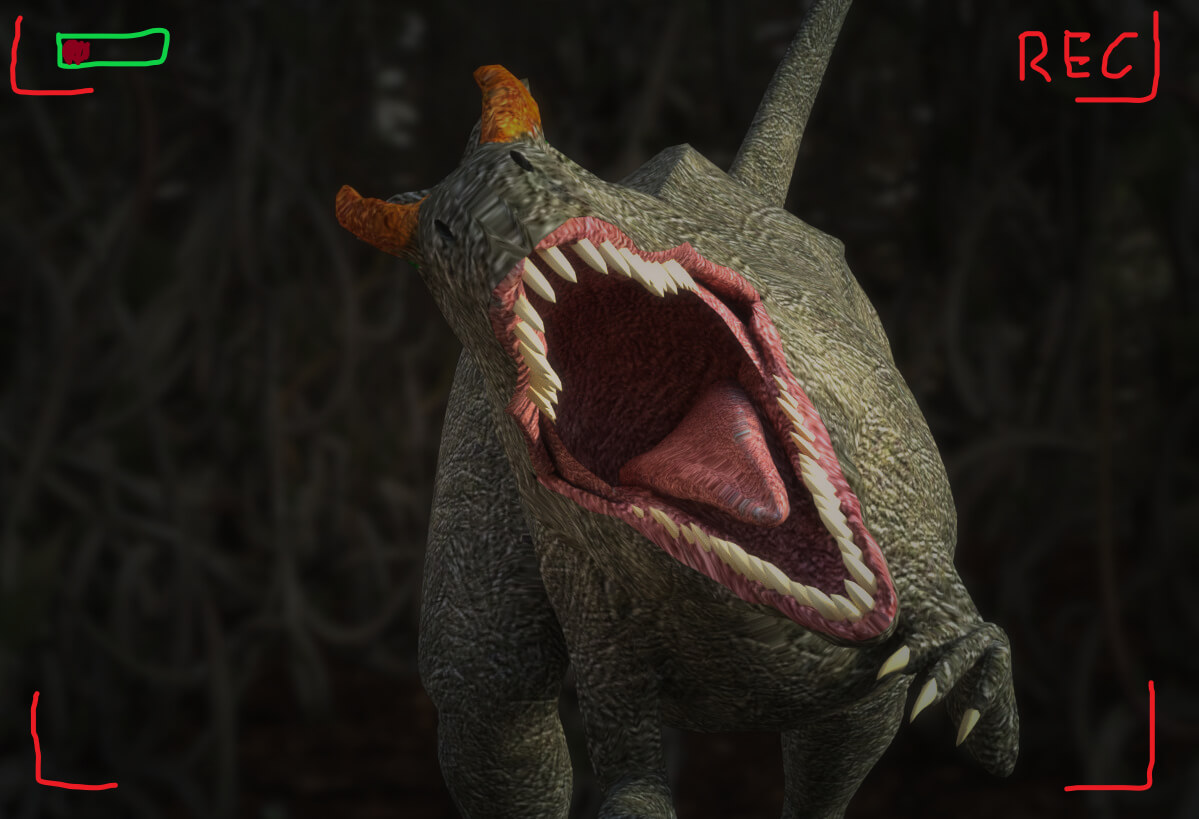 Jurassic Bite 3D Render, Digital Artwork by tedlogan88