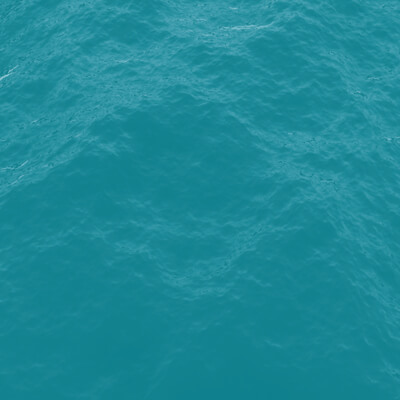 Ocean Surface Realistic Low-Poly 3D Model
