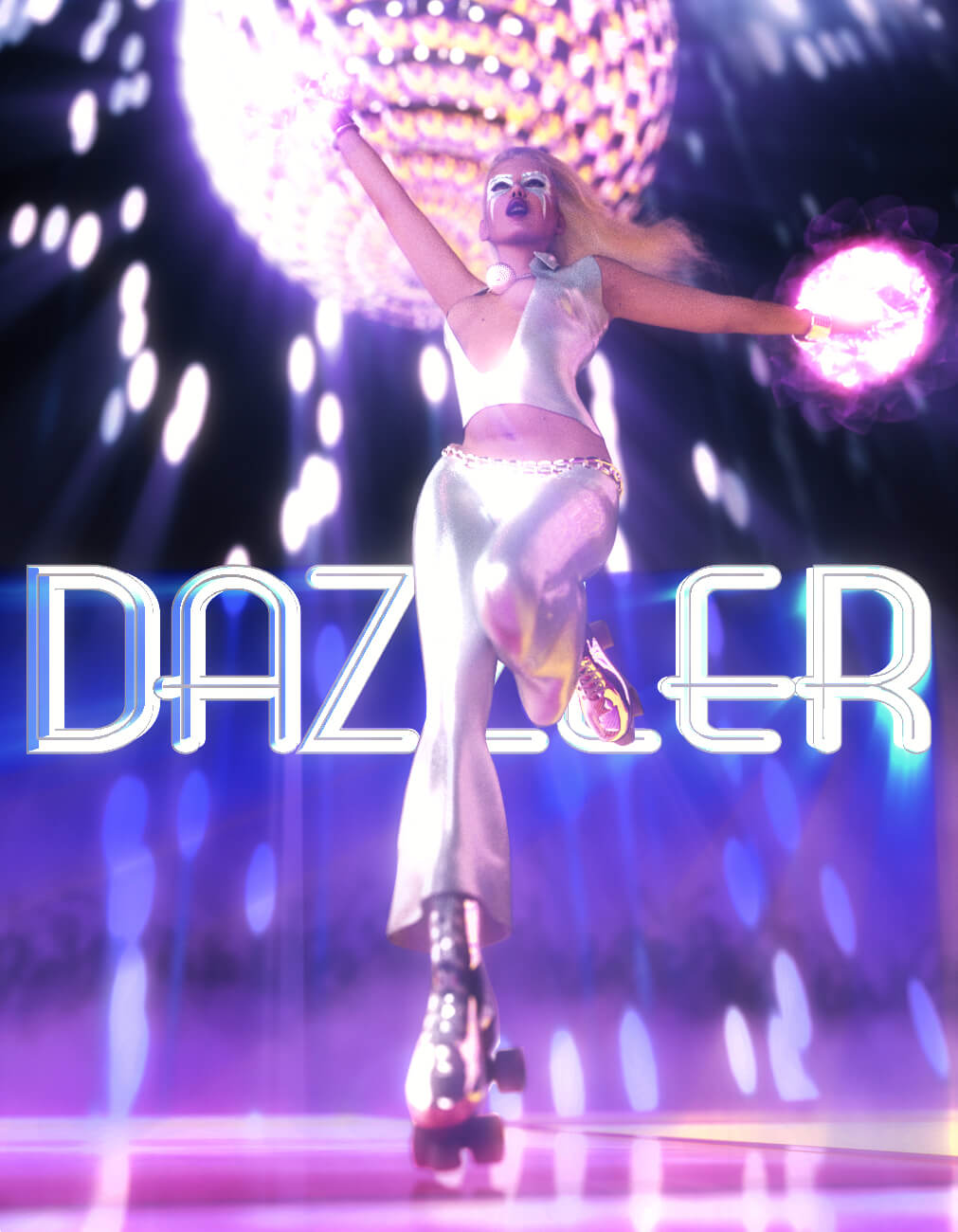 Dazzler 3D Render, Digital Artwork by The Bard
