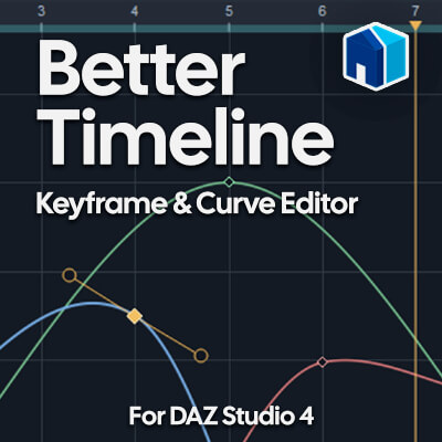 Better Timeline for DAZ Studio