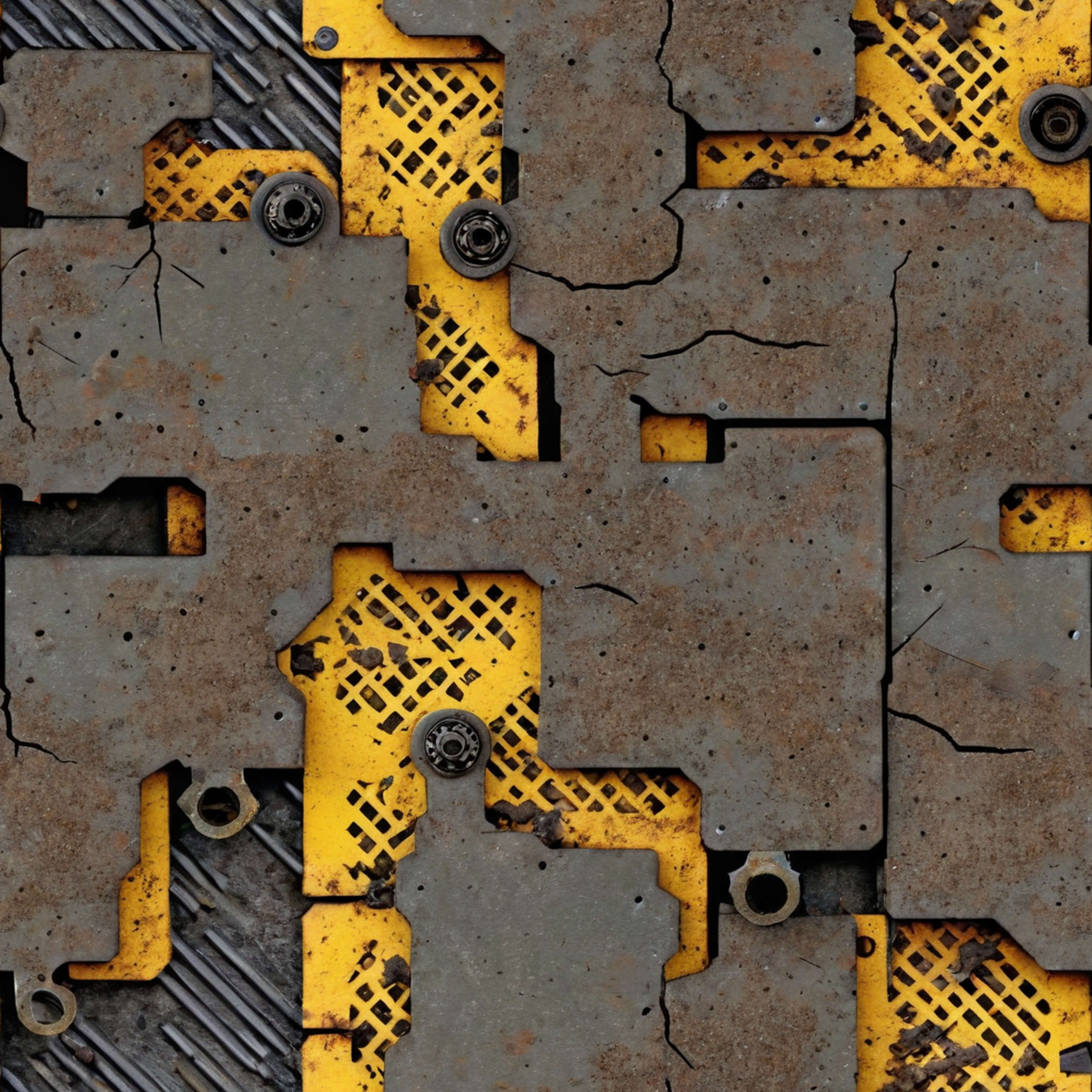 Weathered Military PBR 3D Texture