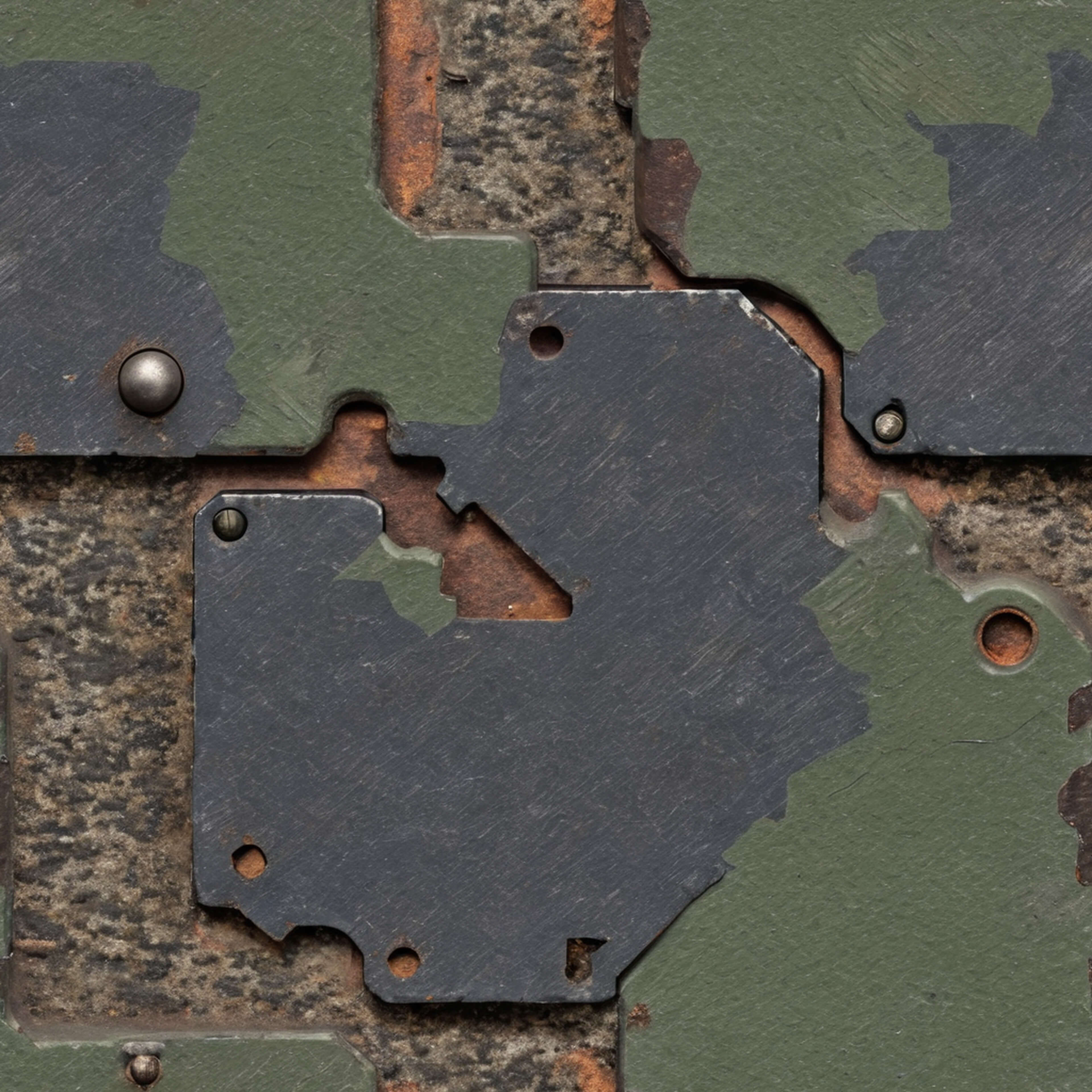 Weathered Military PBR 3D Texture