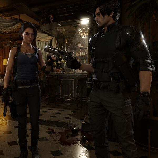 Jill Valentine - RE9 Leon S. Kennedy - RHCC Parlor