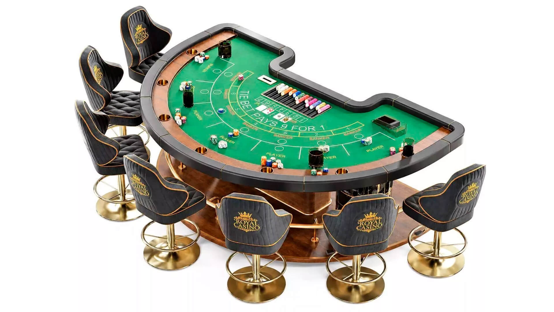 105 Premium Casino Assets - Game-Ready Unreal Engine 5 Pack 3D Model