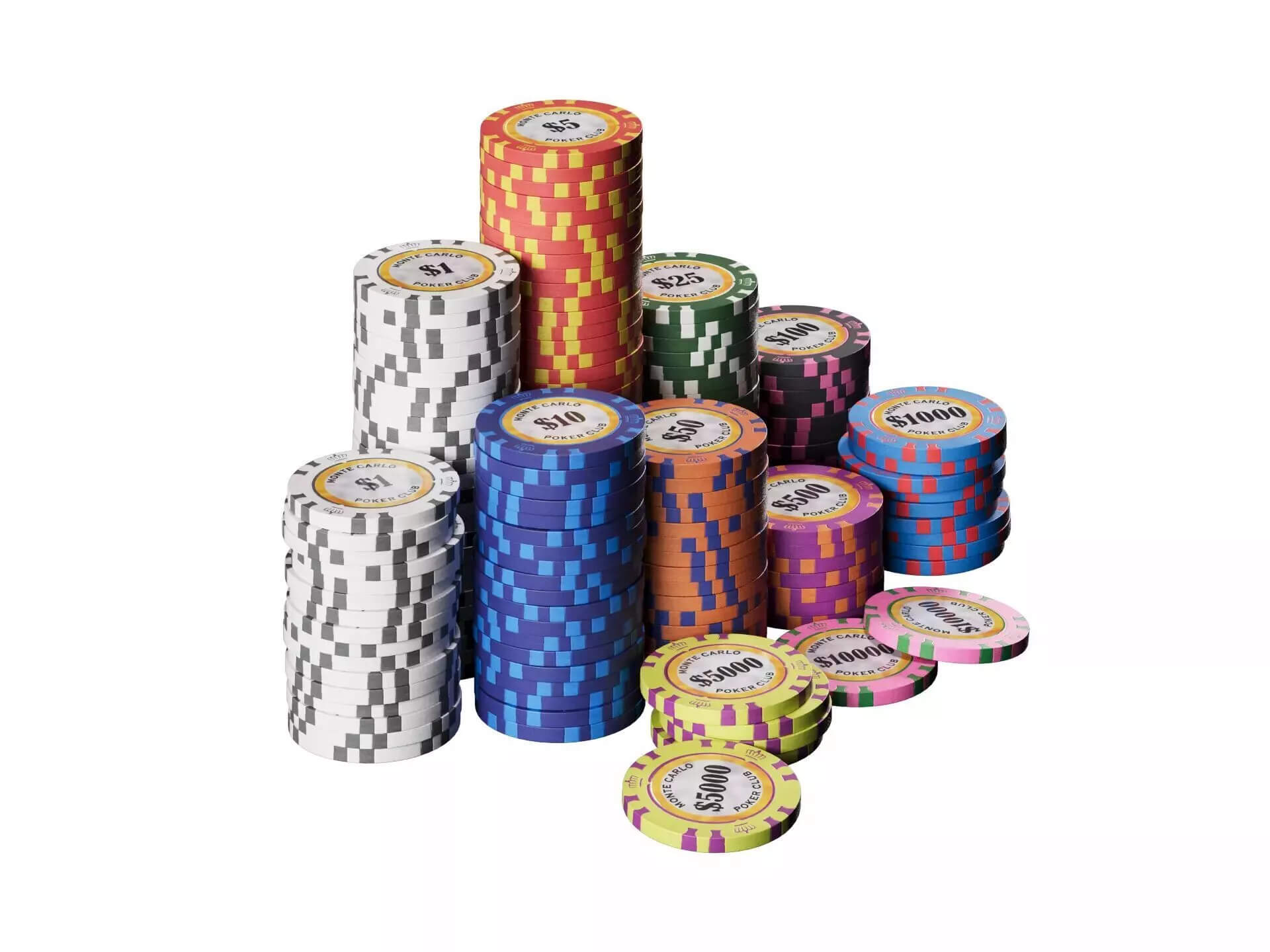 105 Premium Casino Assets - Game-Ready Unreal Engine 5 Pack 3D Model
