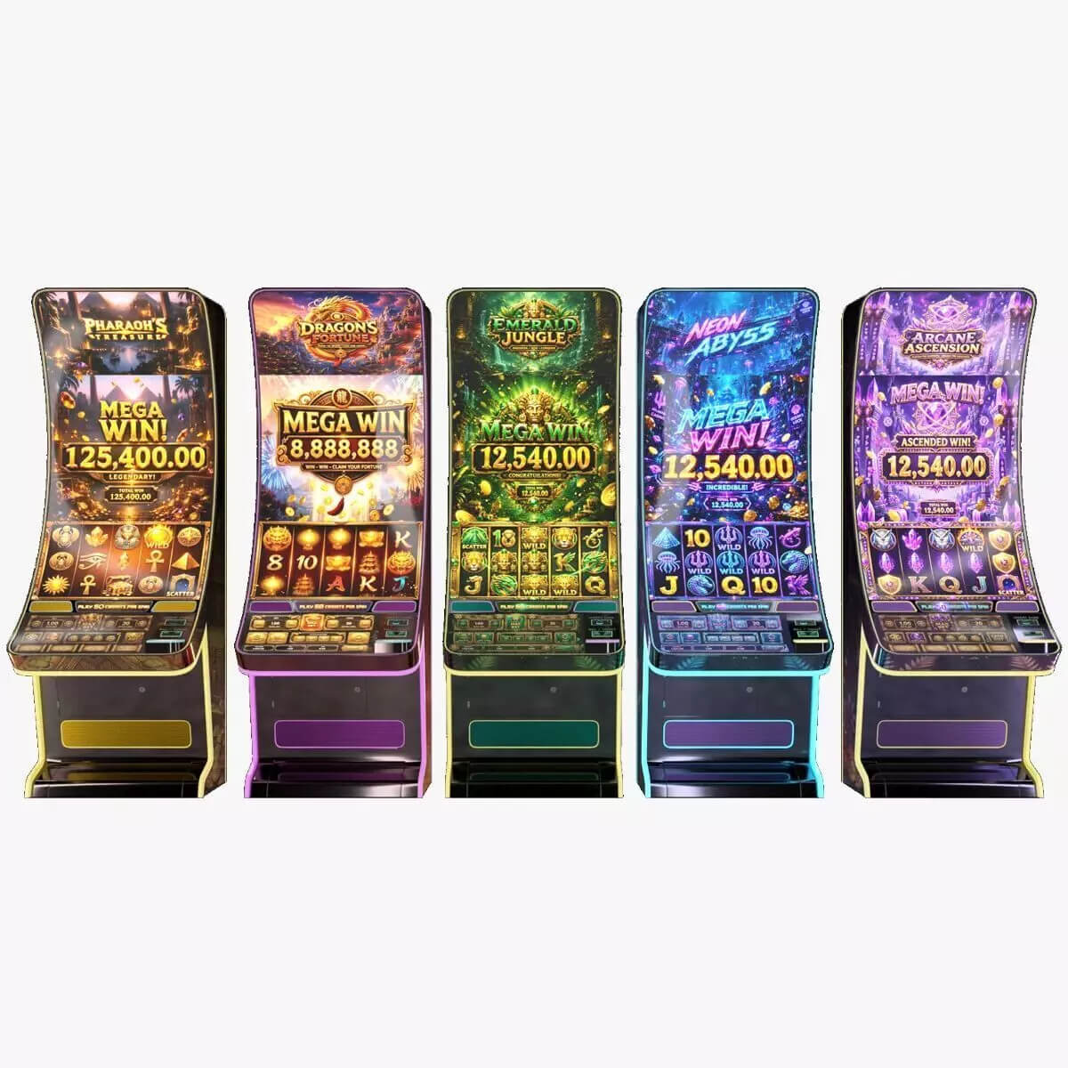 105 Premium Casino Assets - Game-Ready Unreal Engine 5 Pack 3D Model