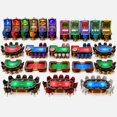 105+ Premium Casino Assets - Game-Ready Unreal Engine 5 Pack