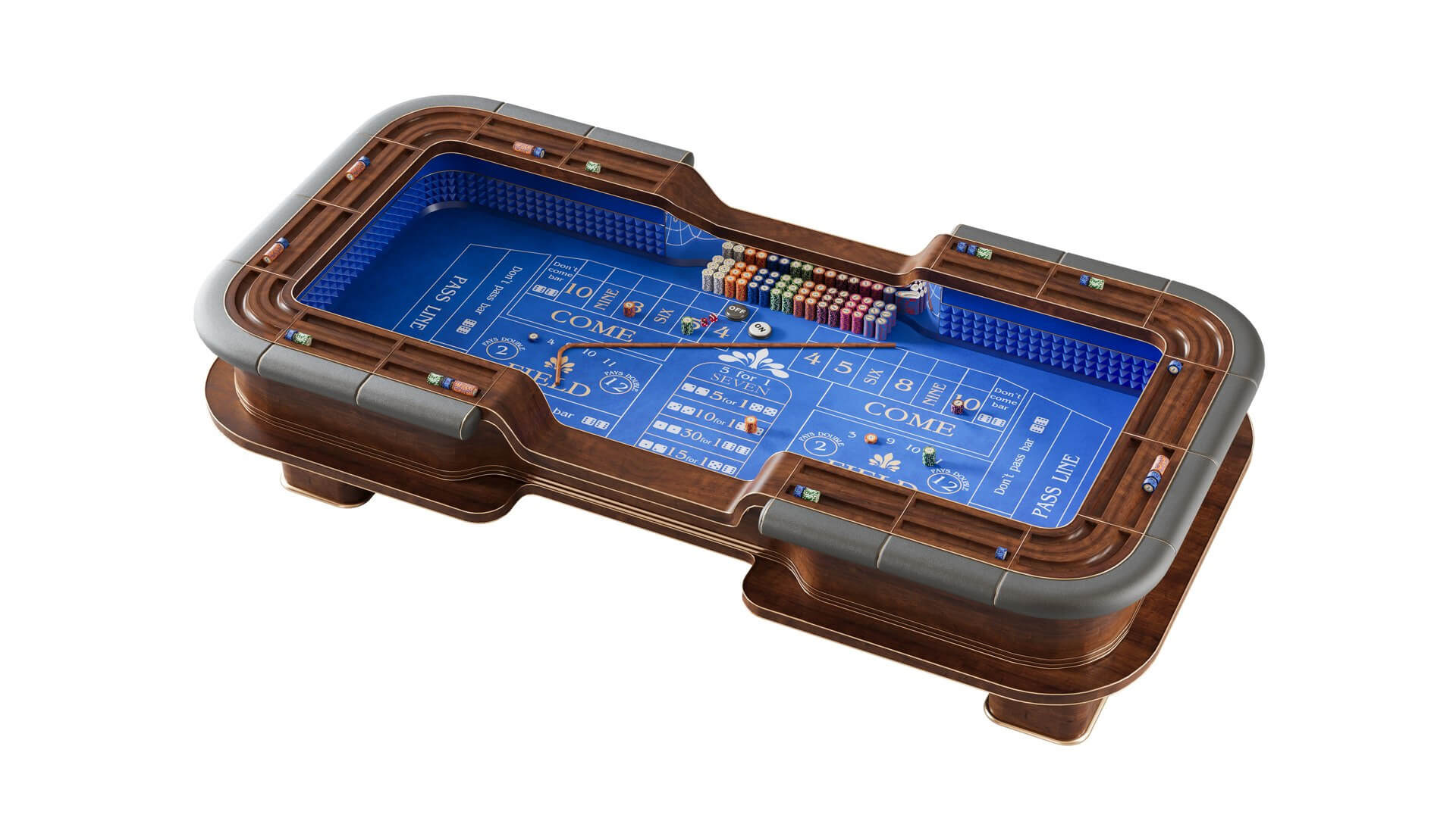 Casino Craps Table - Game Ready for Unreal Engine 5 3D Model