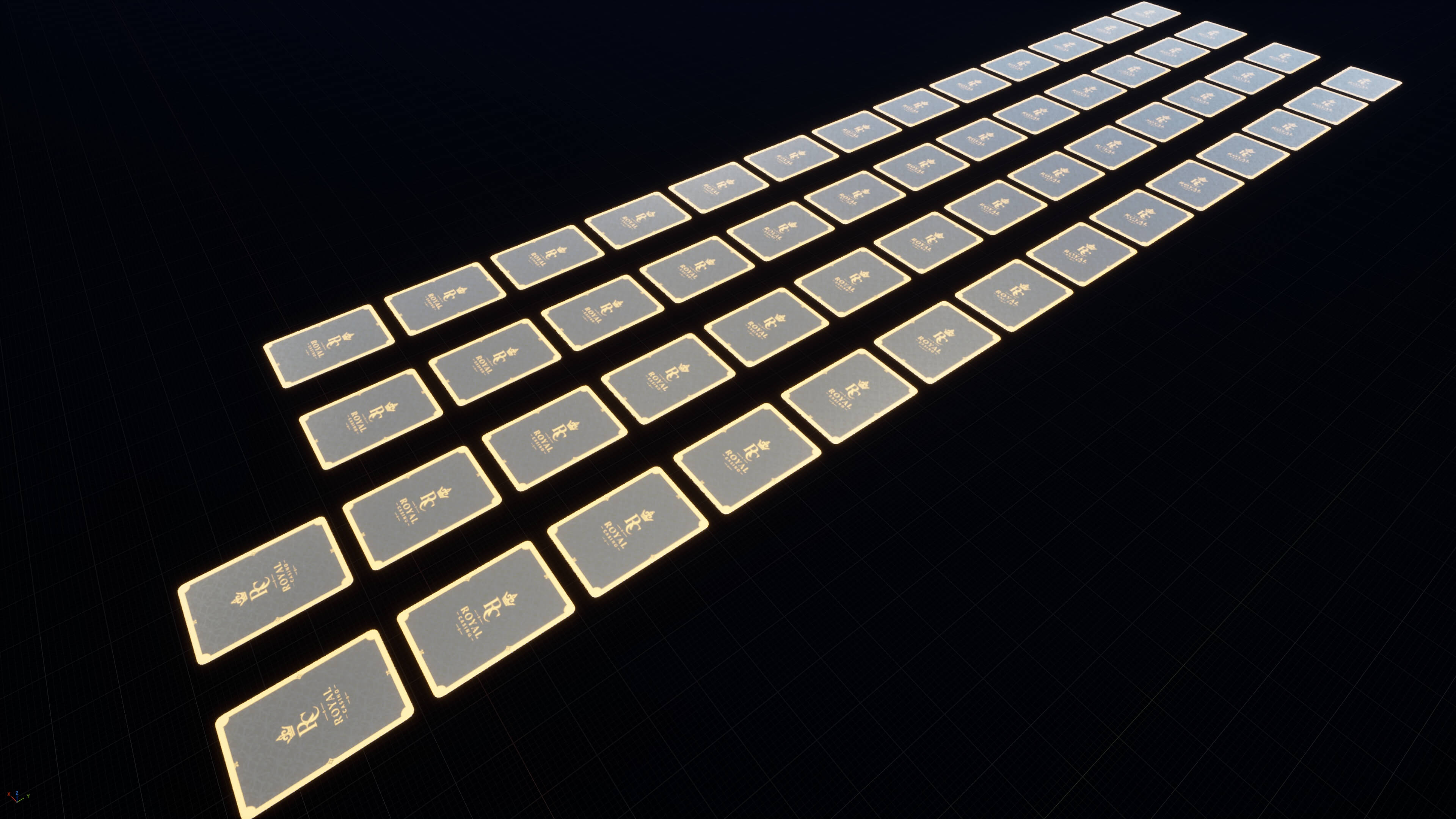 Casino Poker Table - Game Ready for Unreal Engine 5 3D Model