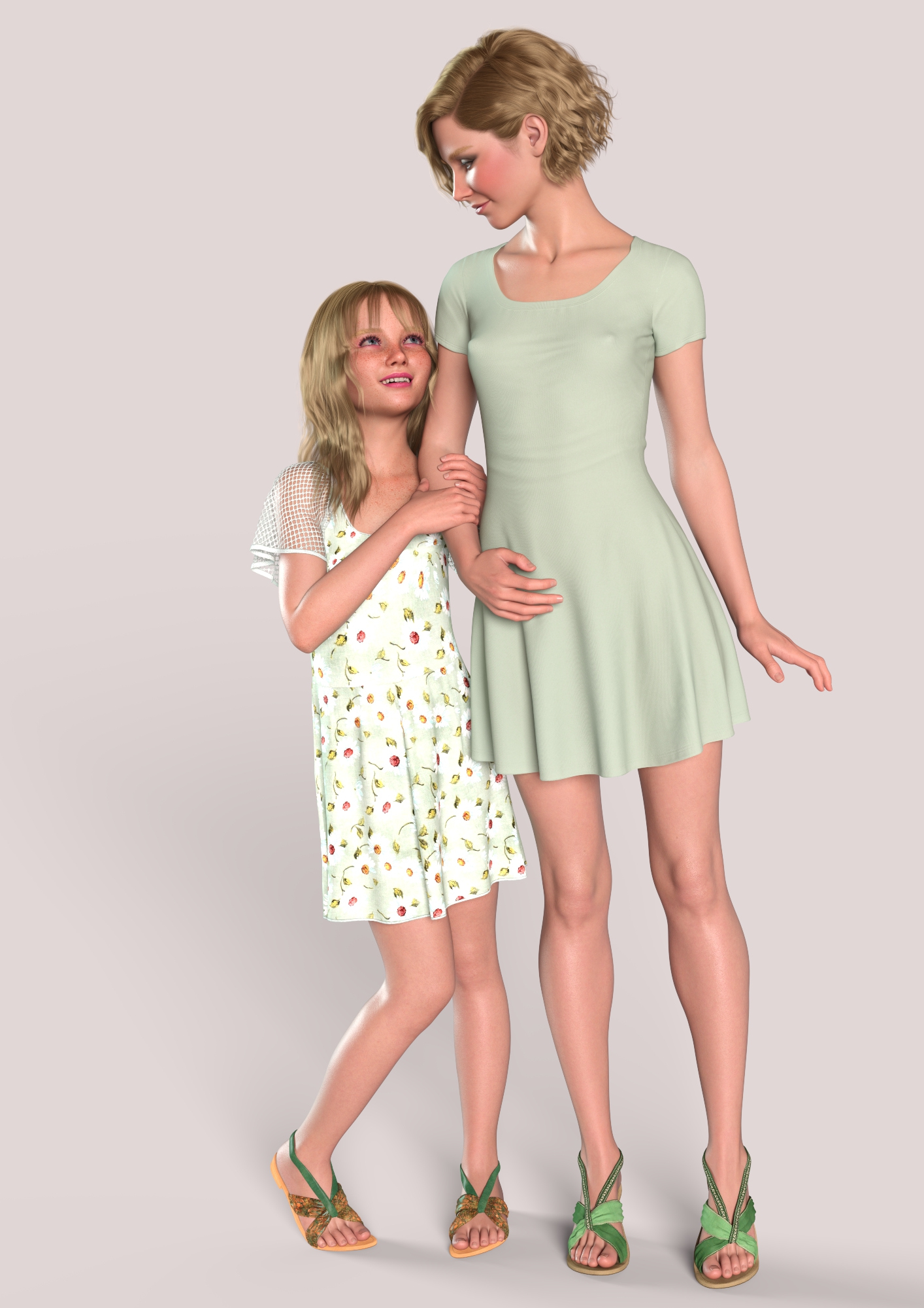 Mom 3D Render, Digital Artwork by timnaas