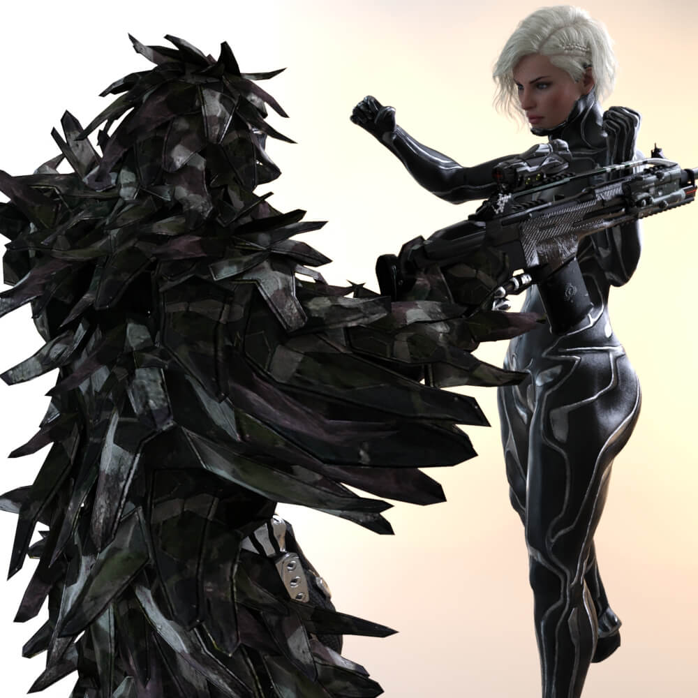 Onslaught 3D Render, Digital Artwork by titanms