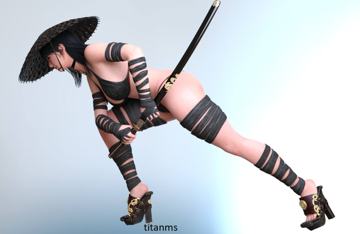 Usagi 3D Render, Digital Artwork by titanms