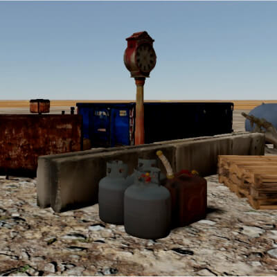 10 Detailed Objects Bundle