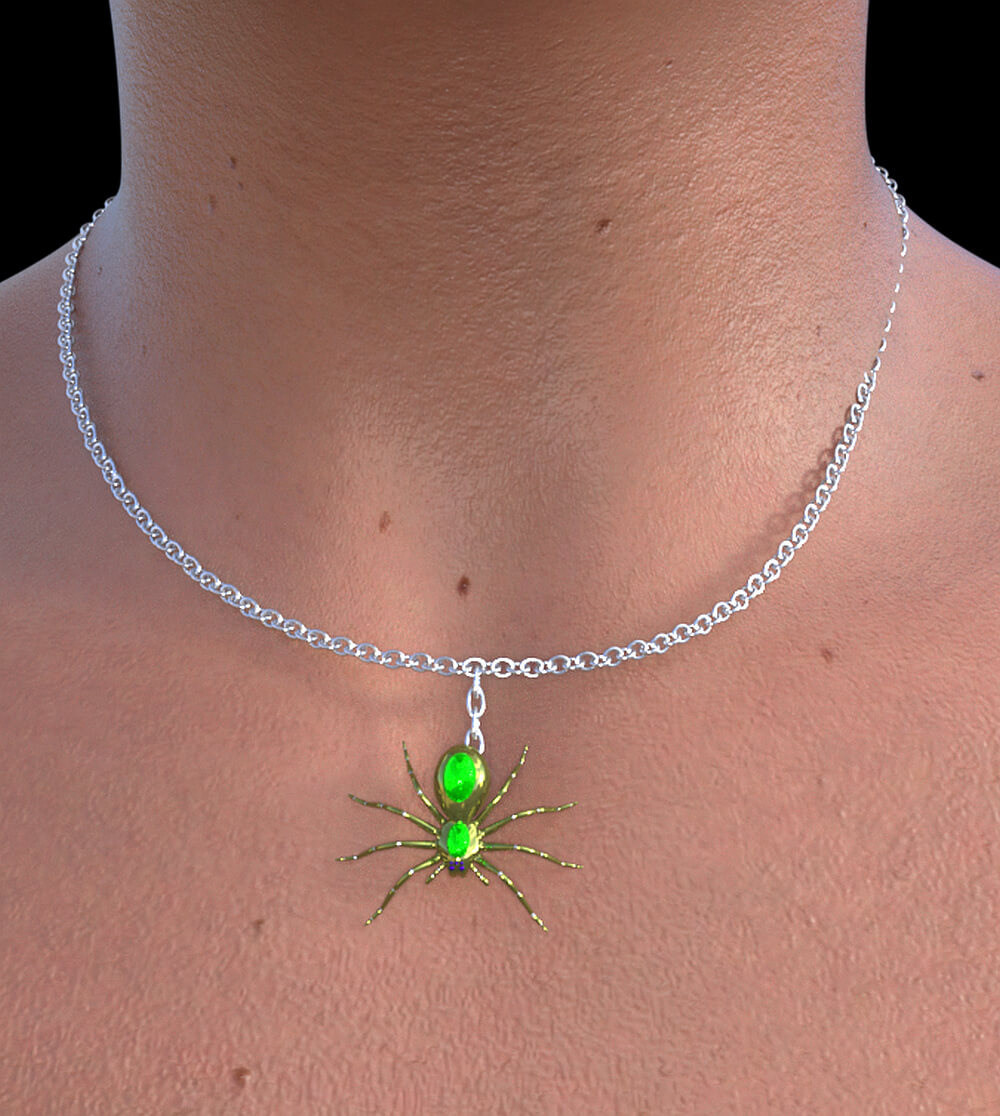 Genesis 9 Necklaces Daz Content